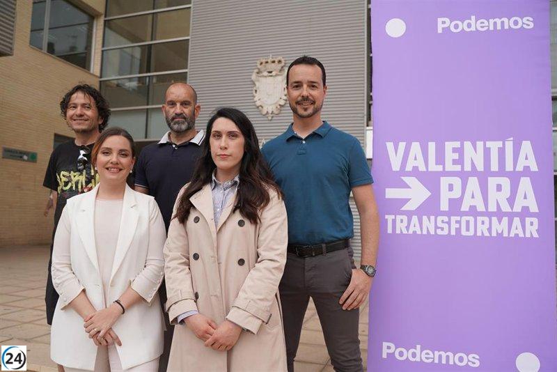 Candidata de Podemos en Cuarte de Huerva lucha contra el inmovilismo político.
