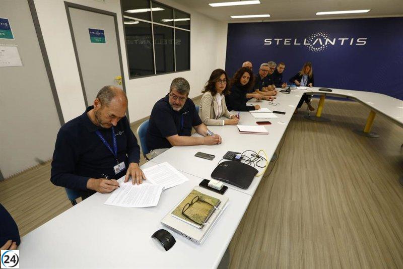 Sindicatos y dirección de Stellantis acuerdan nuevo convenio para la planta de Figueruelas.