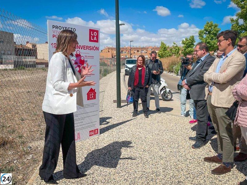 El PSOE construirá 1.500 viviendas públicas de alquiler en cuatro años.
