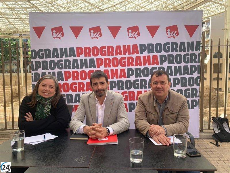 IU Aragón presenta su programa electoral centrado en 
