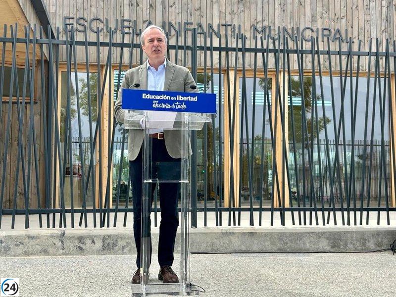 El PP-Aragón incentivará las clases particulares y concertará Bachillerato.