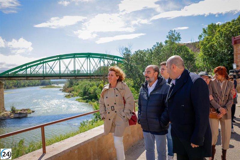 Lambán acusa al PP de promover trasvases en elecciones.