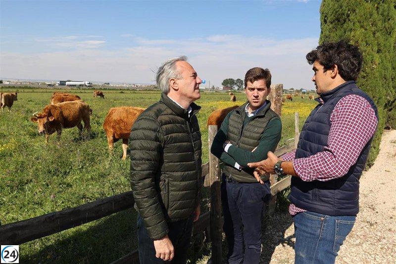 Azcón (PP) exenta al campo aragonés de impuestos y Transmisiones Patrimoniales.