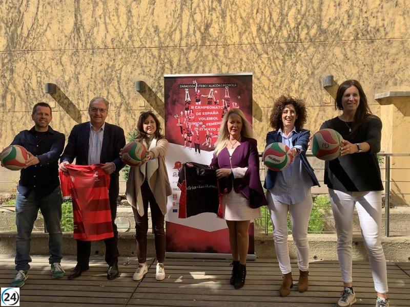 El II Campeonato de España Junior Femenino se celebra en Aragón del 17 al 21 de mayo.