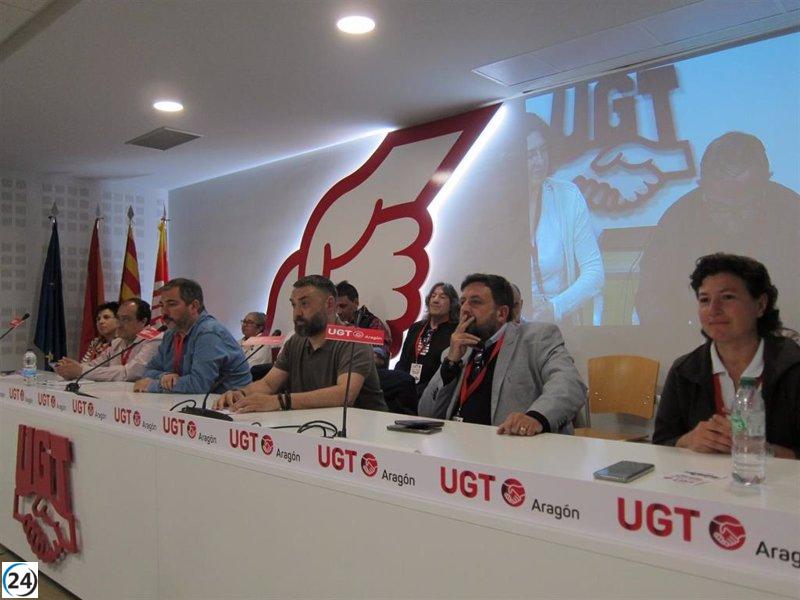 Sergio Sancho, nuevo líder de UGT FICA en Aragón con amplia mayoría.