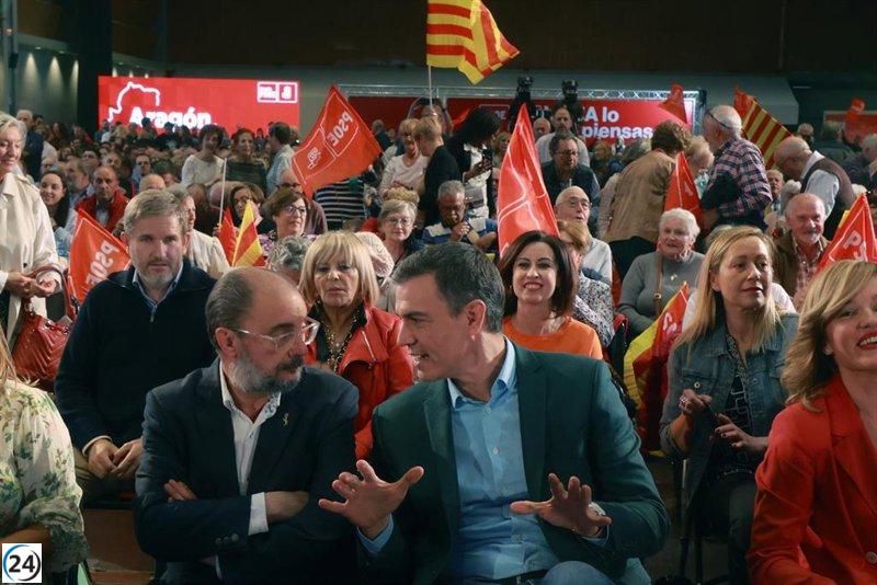 Lambán no quiere relación con herederos de ETA, pero critica al PP por usarlo.