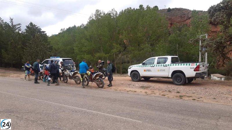 APNs y Seprona incrementan controles sobre vehículos en montes.