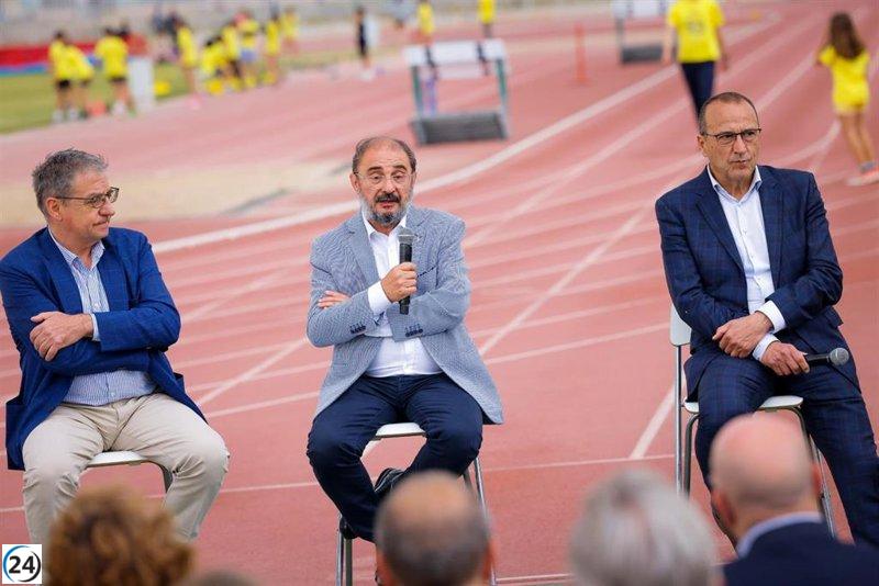 Lambán (PSOE) duplicará presupuesto para mejorar calidad del deporte.