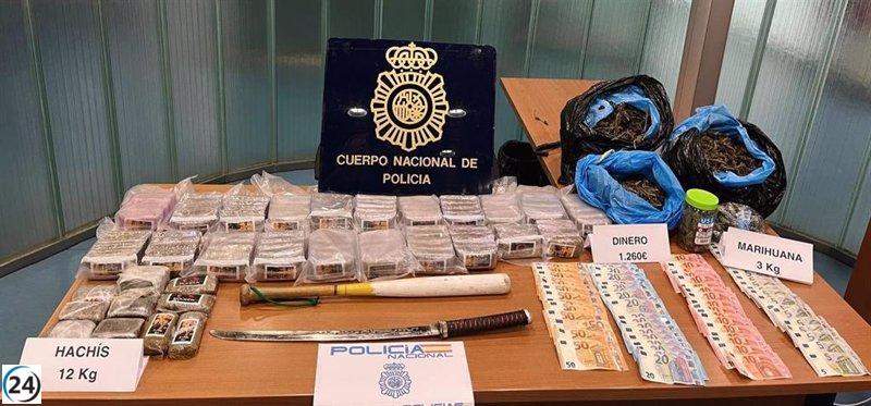 Policía desmantela puntos de venta de droga en Zaragoza.