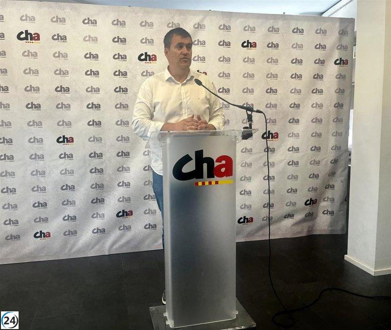 CHA dispuesta a pactar con Sumar en las generales, pero no descarta alianza aragonesista.