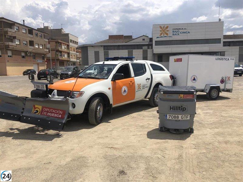 La Comarca del Bajo Cinca gasta 123.000 euros en Protección Civil.