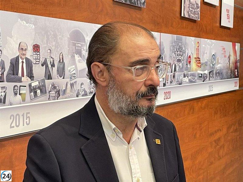 Lambán (PSOE) lamenta renuncia de Maru Díaz (Podemos) en Aragón.