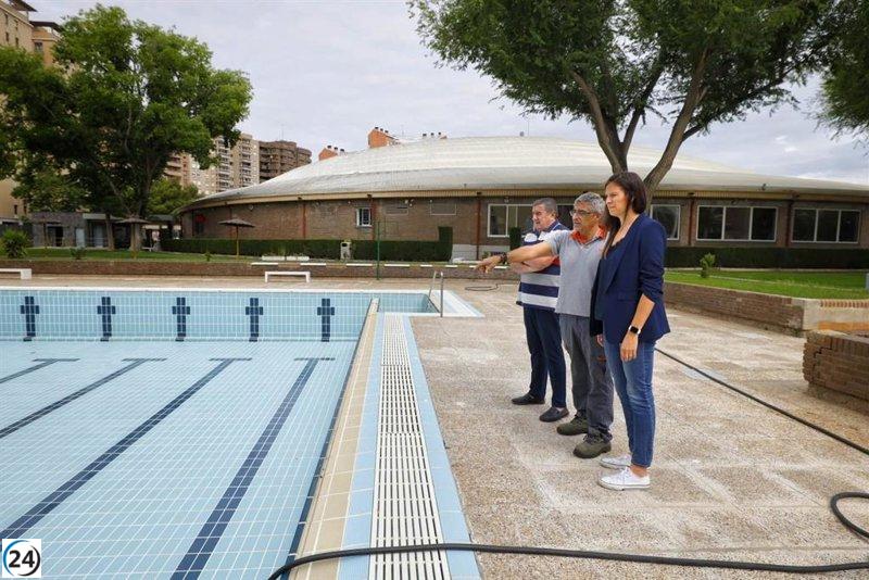 Las 22 piscinas municipales de Zaragoza abren al mismo precio que los años anteriores.