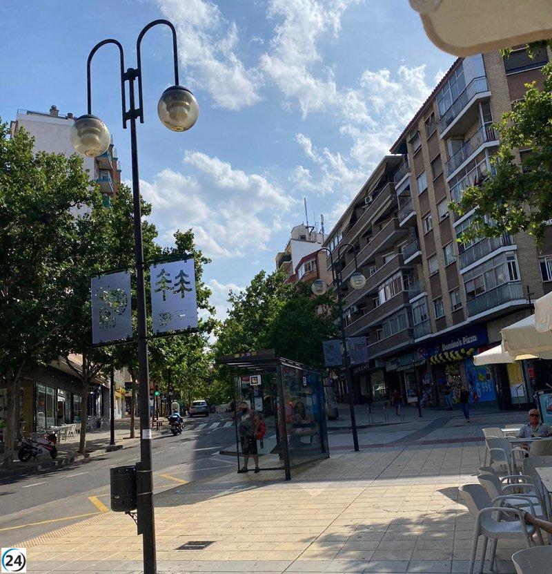 El Paseo Comercial de Torrero presenta su nueva señalización identificativa.