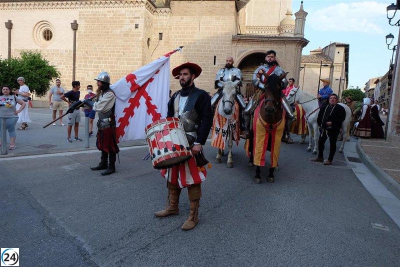 Tarazona revive el Renacimiento con las Jornadas de Coronación del Emperador Carlos I de España y V de Alemania.