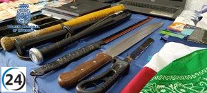 Detenidos tres miembros de banda juvenil y desmantelado punto de droga en El Gancho.