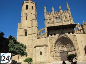 La Catedral de Huesca proyectará el documental 'Luz Sacra' el lunes.