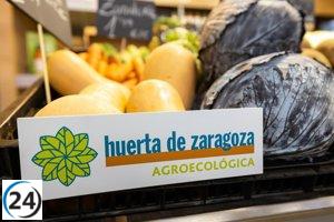 Veinte agricultores abastecen a más de 40 tiendas con productos de la marca Huerta de Zaragoza