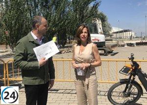 Delicias y La Almozara contarán con un carril-bici en tres meses.