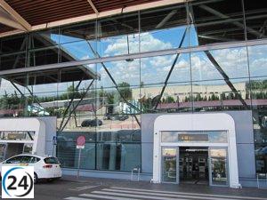 El Aeropuerto de Zaragoza experimenta un aumento del 6,5% en el número de pasajeros en mayo.