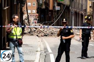 Las recientes lluvias causaron el derrumbe debido a daños en la cimentación, según bomberos de la DPT.