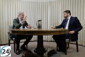 Negociaciones entre Azcón (PP) y Nolasco (VOX) sobre la Mesa de las Cortes y la investidura.