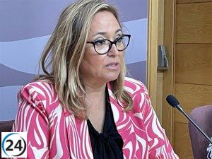 Pérez destaca la necesidad de encontrar una solución a medio plazo para los afectados por el derrumbe en Teruel.