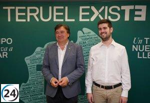 Diego Loras, economista joven, lidera lista Teruel Existe para Congreso.