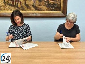 PSOE e IU de Ejea acuerdan investidura de Teresa Ladrero y gobernabilidad.