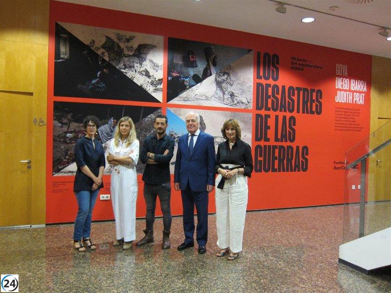 Exposición de arte muestra la absurdidad de la guerra con obras de Goya y fotoperiodistas.