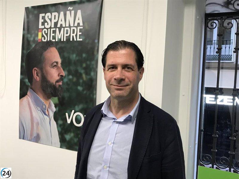 Pedro Fernández lidera candidatura de VOX al Congreso.