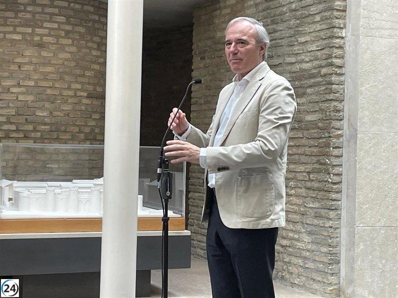Azcón acusa a Lambán de obstaculizar la negociación de la DPT.