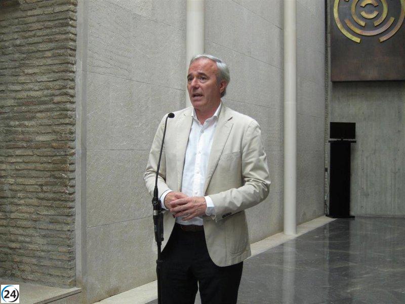 Azcón (PP) busca diálogo con Teruel Existe, pero no descarta otras opciones.