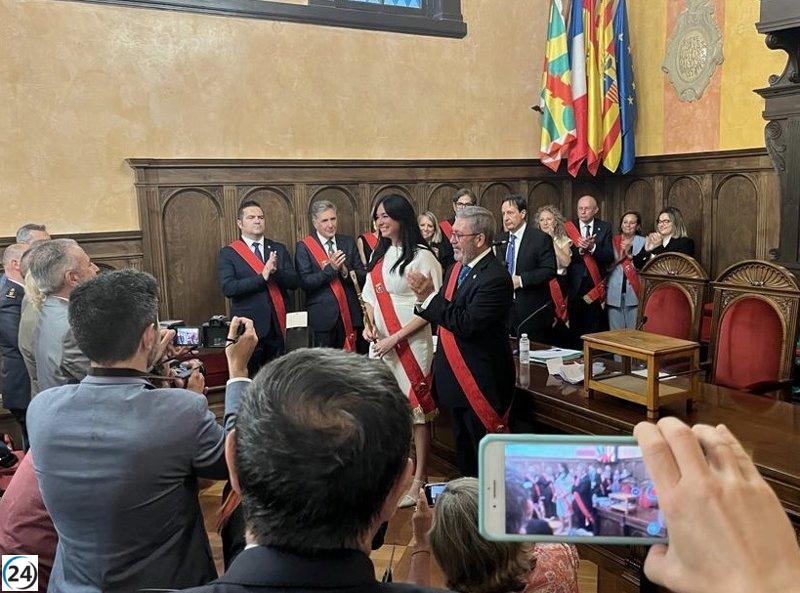 Lorena Orduna promete trabajar con dedicación por Huesca.