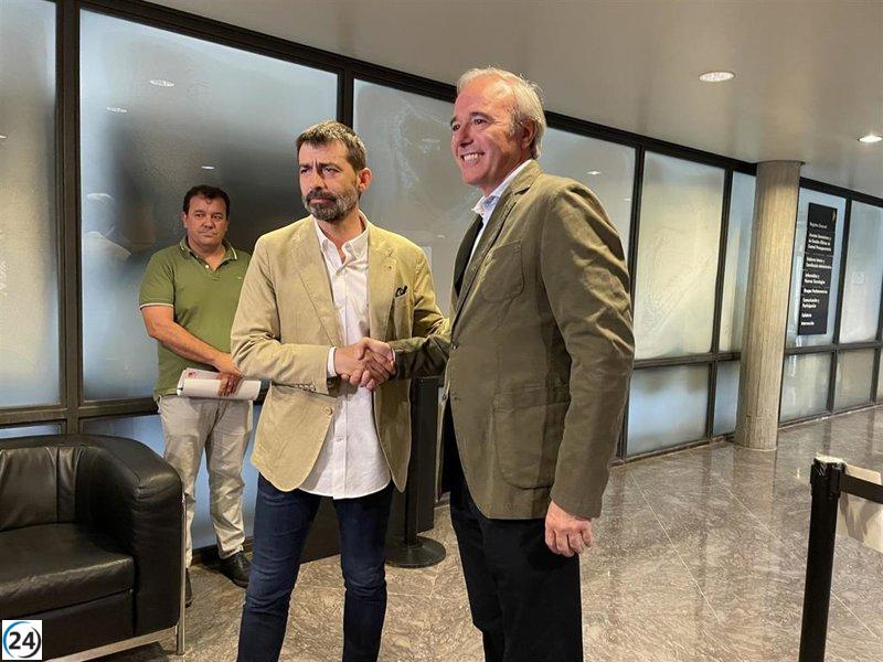 IU votará en contra de la investidura de Azcón y niega semejanza con el PP en su programa.
