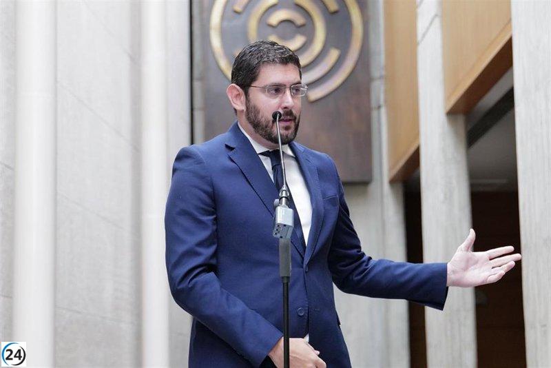 Nolasco (VOX) afirma que el pacto con el PP en la Mesa de las Cortes no afecta a la investidura de Azcón.