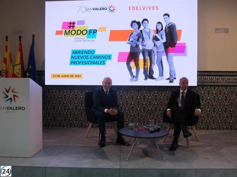 Edelvives y Grupo San Valero se unen por una FP de calidad en centros educativos.