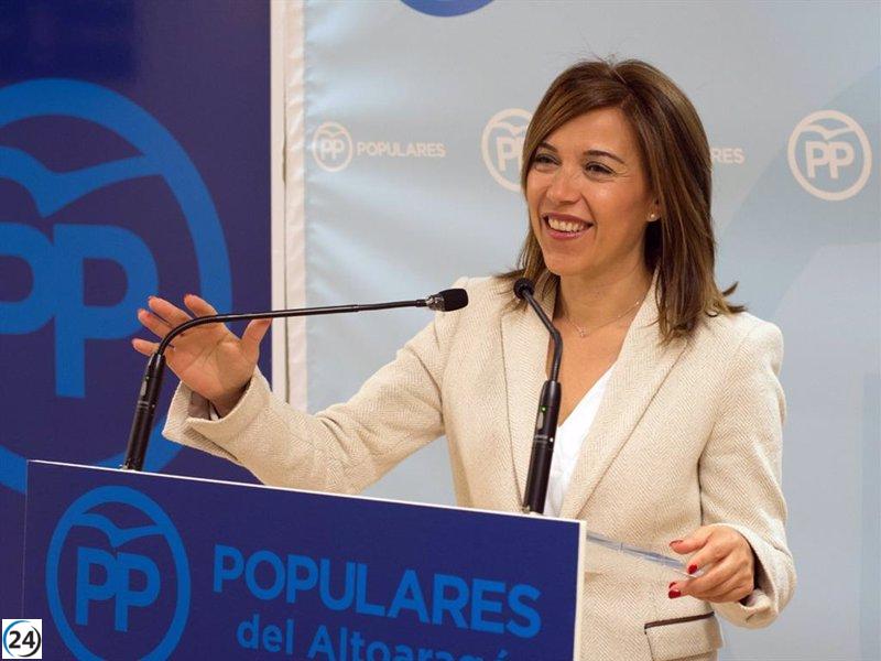 PP de Aragón se opone al trasvase del Ebro, según Ana Alós.
