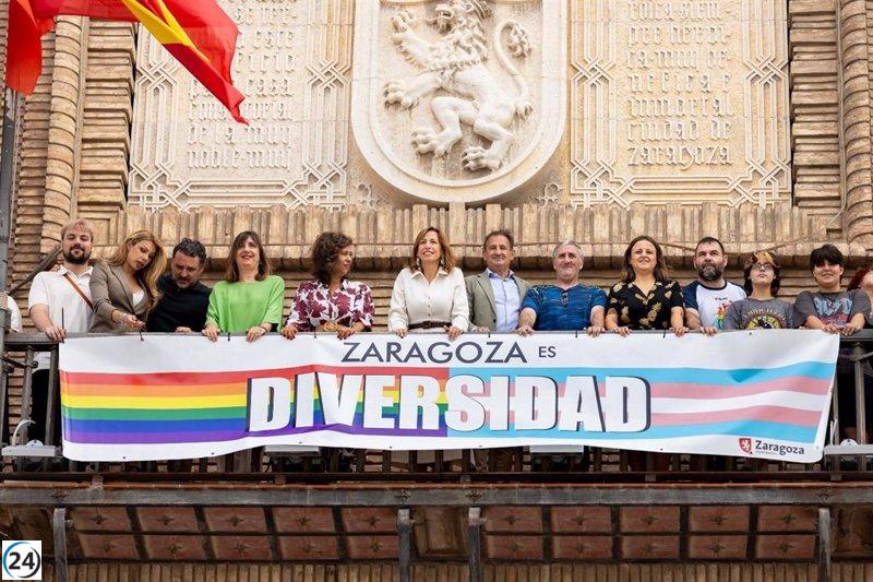El Gobierno de Zaragoza defiende legalidad y no vulnebra neutralidad ideológica con pancarta LGTBI.