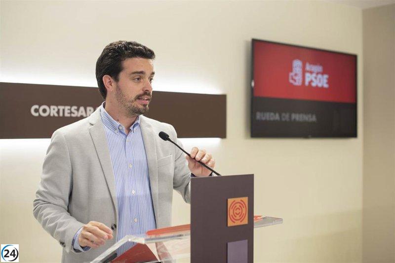 Villagrasa (PSOE) critica las