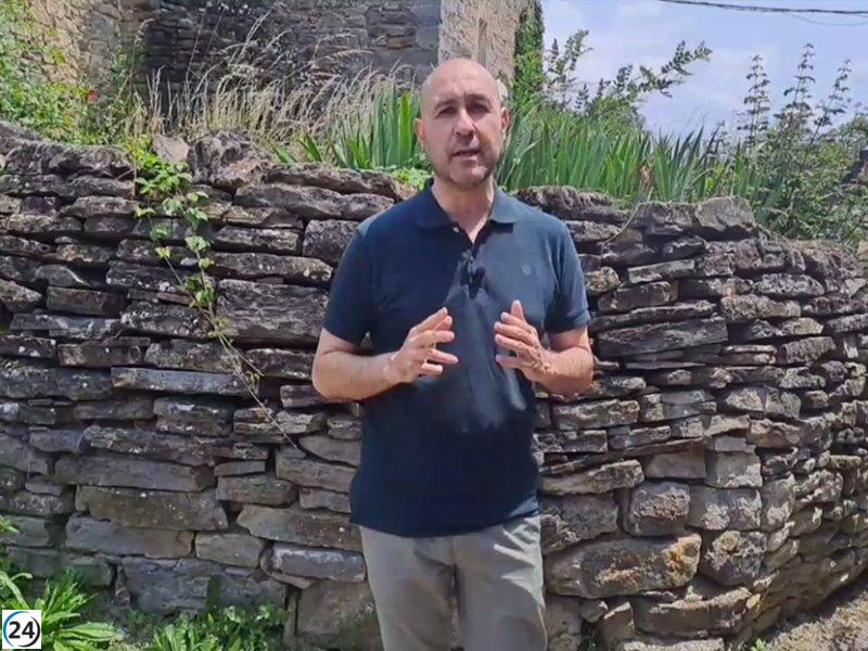 José María Vallejo de VOX solicita un ordenamiento del caos de las energías renovables en Huesca.