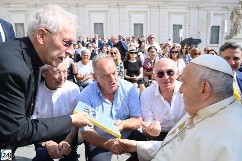 El Papa bendice a voluntarios del proyecto ucraniano en Tarazona