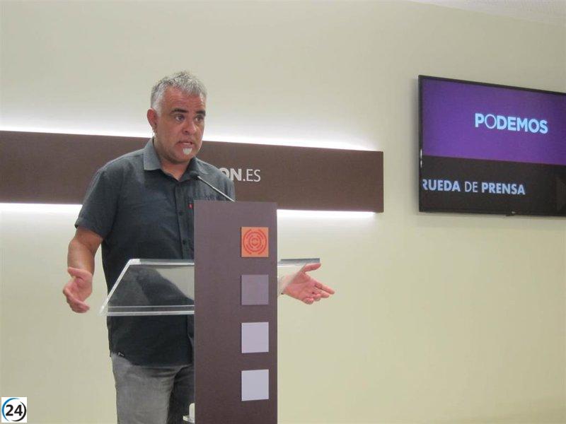 Corrales (Podemos) amenaza con oposición si se tocan los derechos de los aragoneses