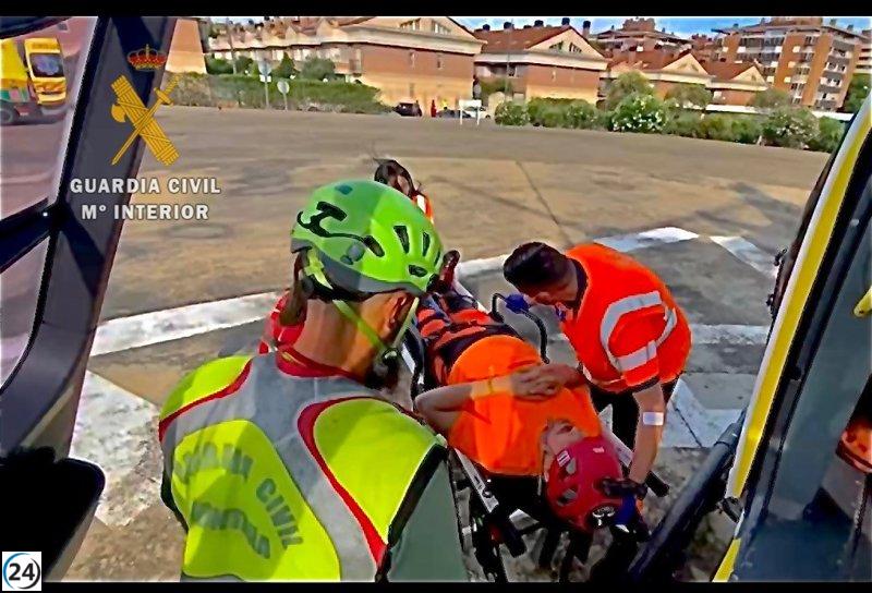 La Guardia Civil realiza varios rescates en el Pirineo oscense este fin de semana