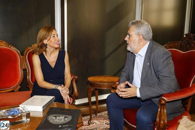 Chueca fortalecerá la alianza con la UZ, aliado estratégico para respaldar a la juventud y el talento.
