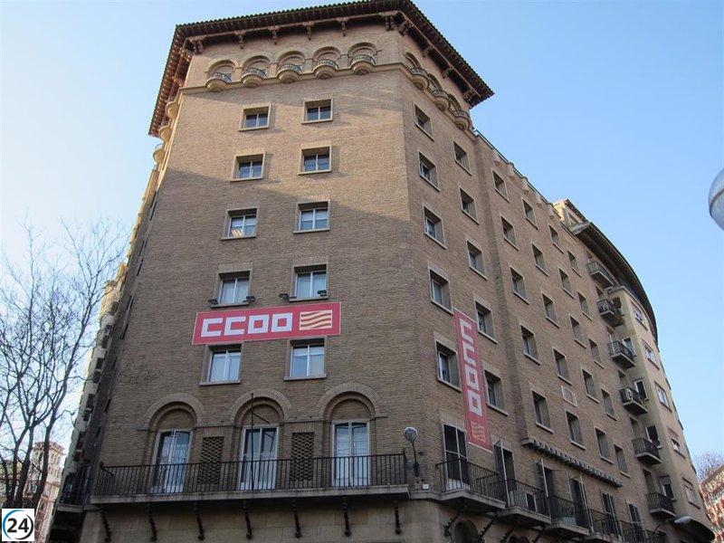 CCOO Aragón elogia el impacto beneficioso de la reforma laboral para eliminar la temporalidad fraudulenta.