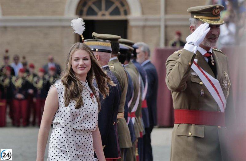 La Princesa Leonor visita la Academia General Militar antes de su ingreso como alumna