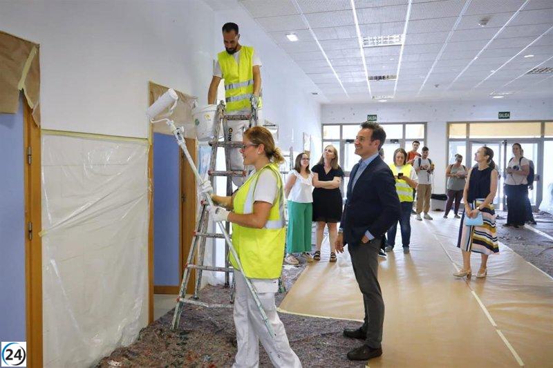 Ayuntamiento de Zaragoza invierte 1,3 millones en mantenimiento de colegios públicos.
