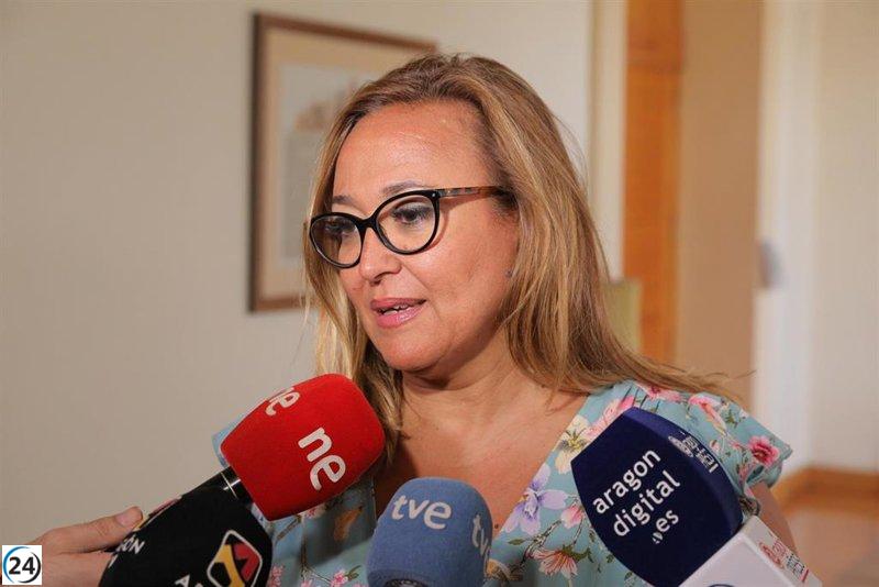 El Gobierno de Aragón exige declaración de zona catastrófica tras tormenta del 6 de julio.