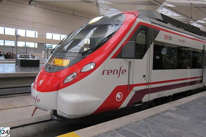 El primer semestre registra un aumento en el número de usuarios de Renfe en Aragón: más de 948.200
